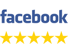 Facebook five-star reviews