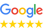 Google five-star reviews