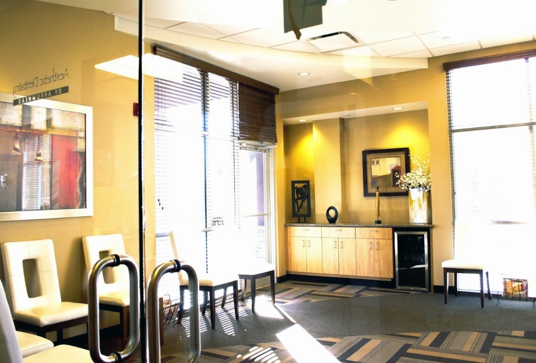 Waiting Area at Aesthetic Dentistry