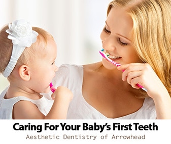 Learn how to care for your baby's first teeth