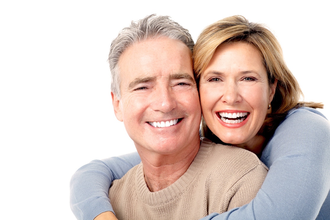 Old Couple After An Affordable & Professional Teeth Whitening Treatment Near Peoria, AZ