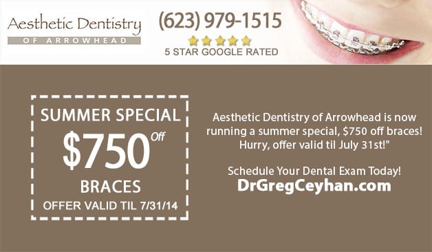 Summer Special for Braces with Dr. Greg Ceyhan