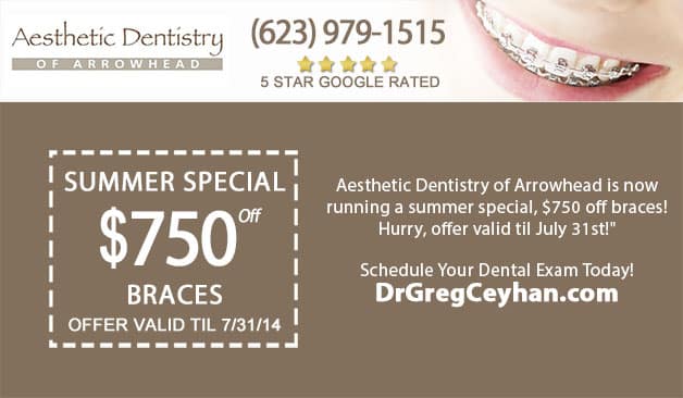 Summer Special for Braces with Dr. Greg Ceyhan