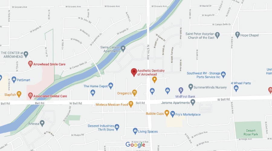 Smile Makeover In Our Glendale Dental Office Find Us Map