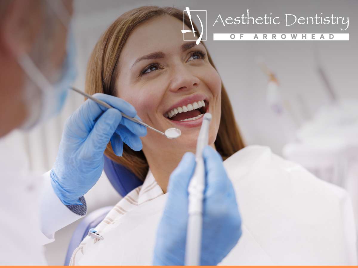 Female Patient getting Tooth Fillings